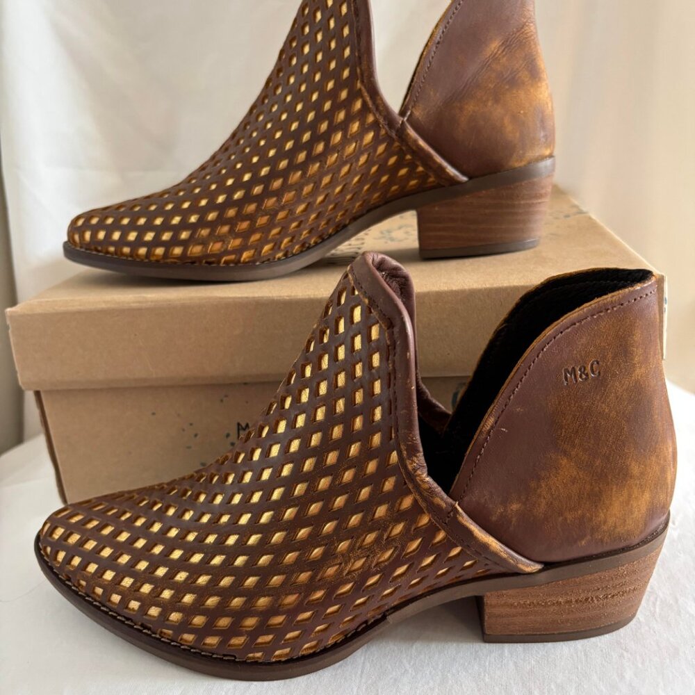 Musse & Cloud Netflix Leather Ankle Boots